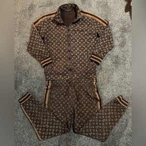 Louis Vuitton Monogram Brown Tracksuit